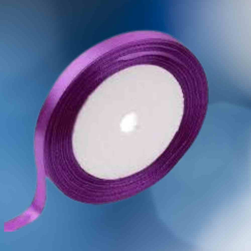 Purple Satin Ribbon 1/4 Inch (1roll)