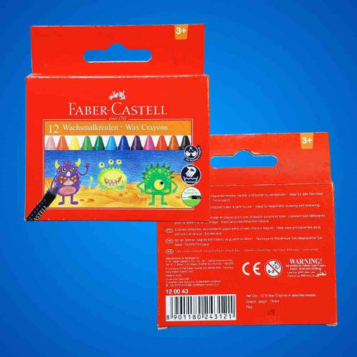 Faber Castell Wachsmalkreiden Wax Crayons (1set)