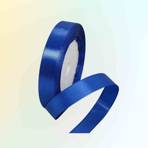 Blue Satin Ribbon 1.5cm (1roll)