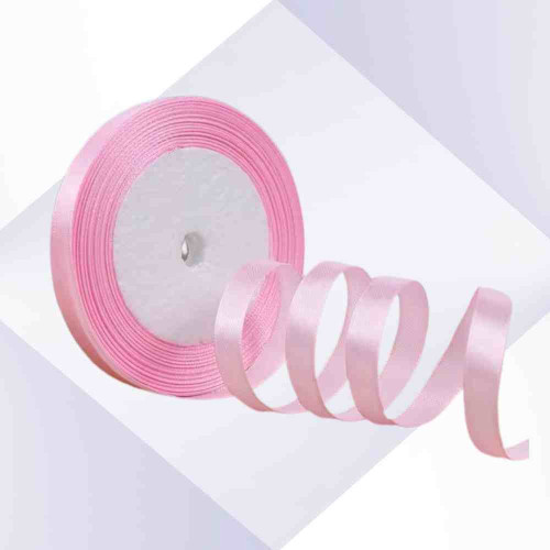 Pink Satin Ribbon 1.5cm (1roll)