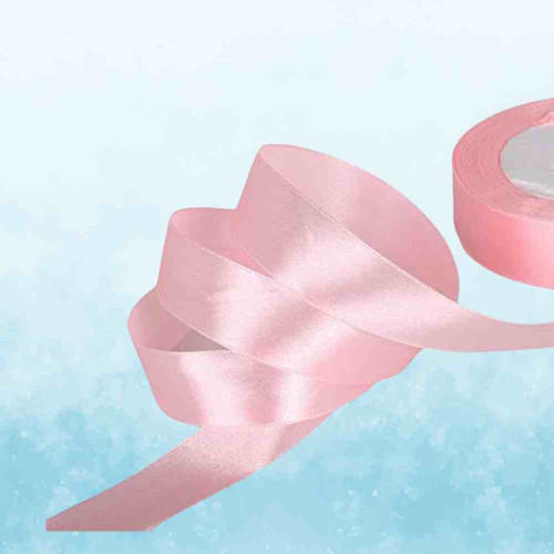 Pink Satin Ribbon 1.5cm (1roll)