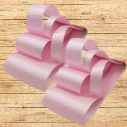 Pink Satin Ribbon 1.5cm (12roll)