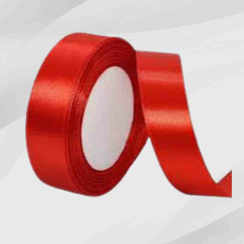 Red Satin Ribbon 1inch (1roll)