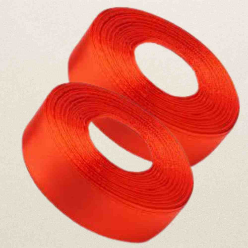 Red Satin Ribbon 1inch (12roll)