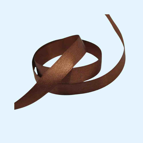 Brown Satin Ribbon 1inch (1roll)