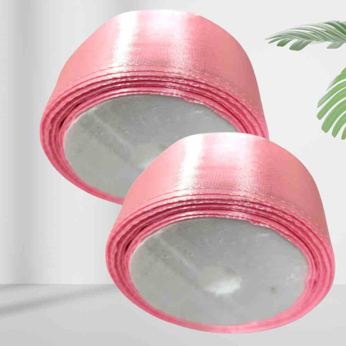 Pink Satin Ribbon 1inch (1roll)