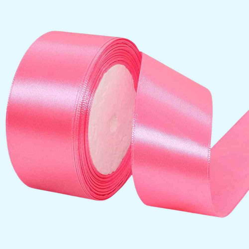 Pink Satin Ribbon 1inch (1roll)