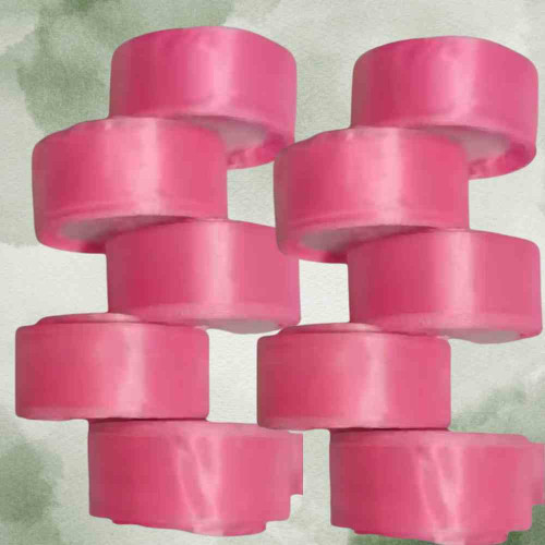 Pink Satin Ribbon 1inch (12roll)