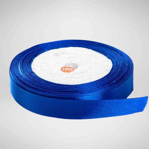 Blue Satin Ribbon 1inch (1roll)