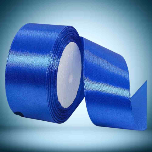 Blue Satin Ribbon 1inch (1roll)