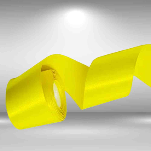 Yellow Satin Ribbon 1inch (1roll)