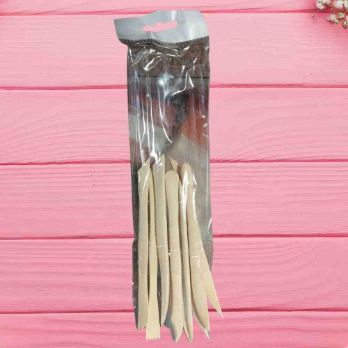 Wooden Clay Tool Set (1set)