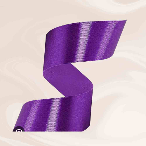 Purple Satin Ribbon 1inch (1roll)