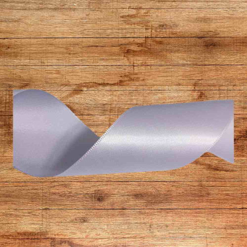 Grey Satin Ribbon 1inch (1roll)