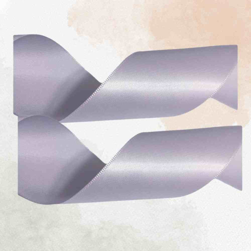 Grey Satin Ribbon 1inch (12roll)