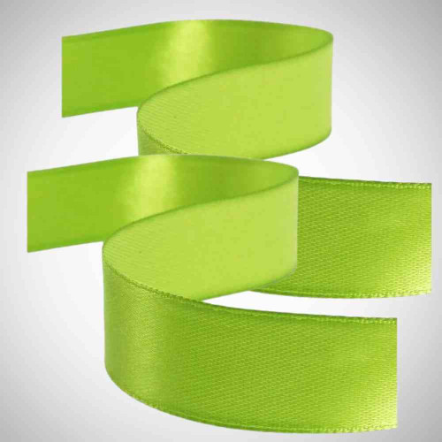 Light Green Satin Ribbon 1inch (12roll)