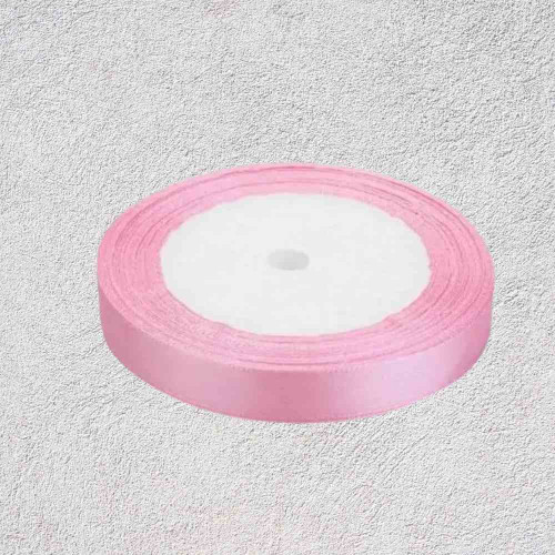 Light Pink Satin Ribbon 1inch (1roll)