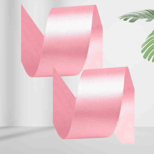 Light Pink Satin Ribbon 1inch (12roll)