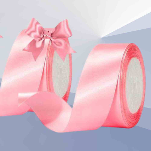 ElegancePro Pink Satin Ribbon 2inch (12roll)