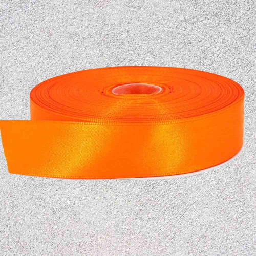 ElegancePro Orange Satin Ribbon 2inch (1roll)