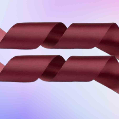 ElegancePro Maroon Satin Ribbon 2inch (12roll)