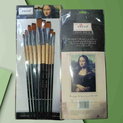 The Corot Collection Flat Long Brush (1pkt)