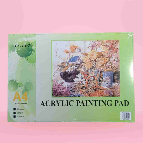 A4 Acrylic Painting PAD (1pcs)