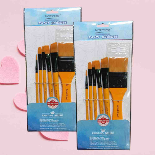 Synthetic Brush Artist Paint Brushes  (1set)