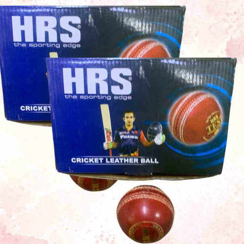 HRS Cricket Leather Ball (12pkt)