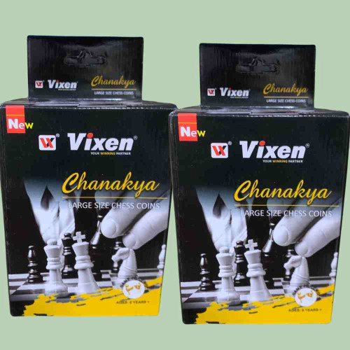 Vixen Large Size Chess Coins (12pkt)