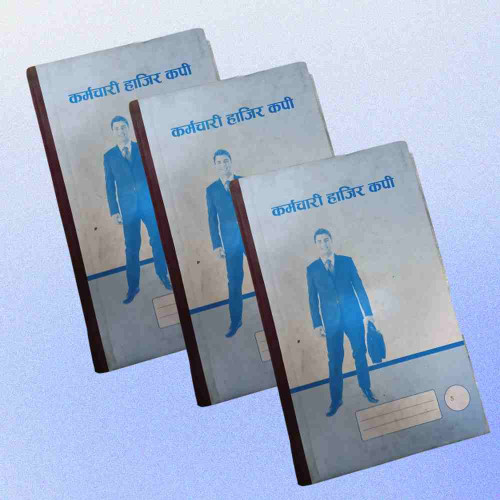 Employee Attendance Book  N0.6 (12pcs)