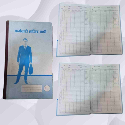 Employee Attendance Book  N0.6 (12pcs)