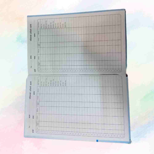 Employee Attendance Book  N0.3 (1pcs)