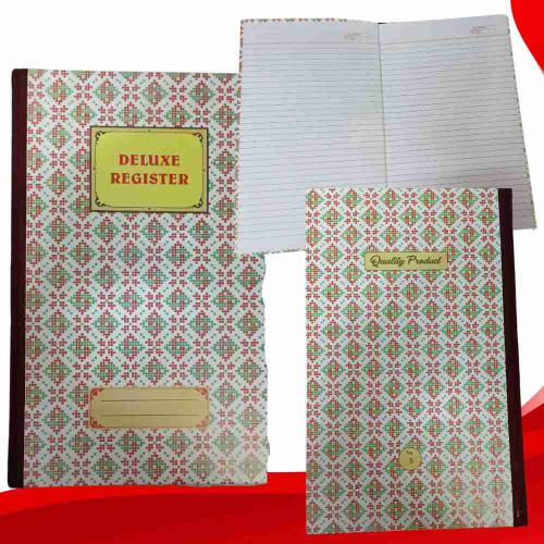 Deluxe Register Note Book No.5 (12pcs)