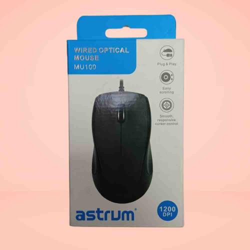 Astrum Wired Optical Mouse