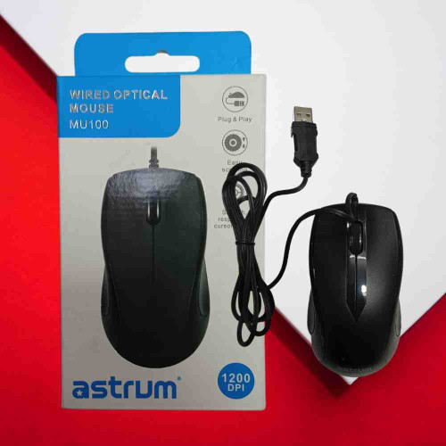 Astrum Wired Optical Mouse