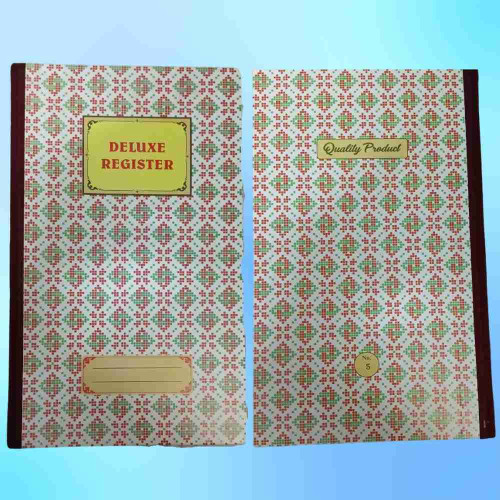 Deluxe Register Note Book No. 5 (1pcs)