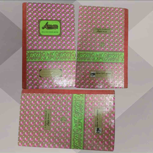 Aman Deluxe Stock Book No.3 (12pcs)