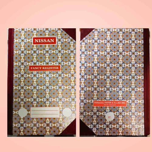 Nissan Fancy Register Notebook No.12 (12pcs)