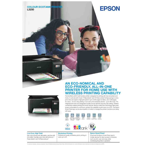 EPSON L3250 COLOUR PRINTER