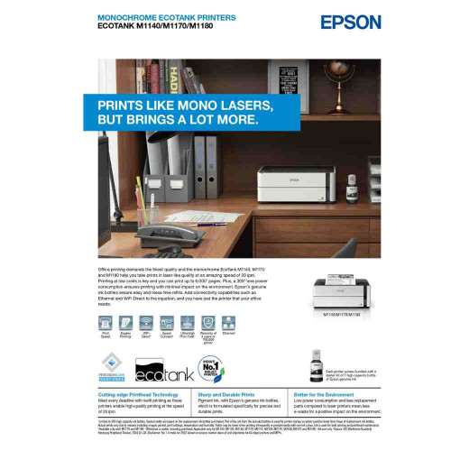 EPSON M1170 B/W PRINTER