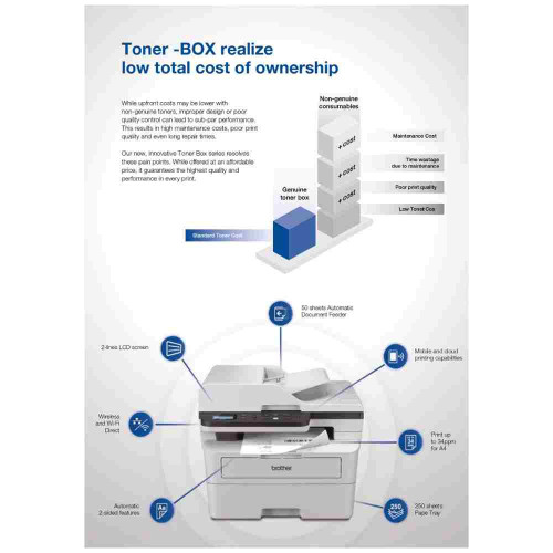 Brother HL-B2100D Laser Printer - Mono