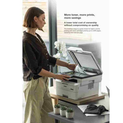 Brother DCP-B7640DW 3-in-1 Laser Printer - Mono