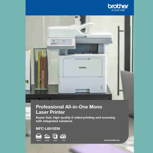 Brother MFC-L6910DN 3-in-1 Mono Laser Printer