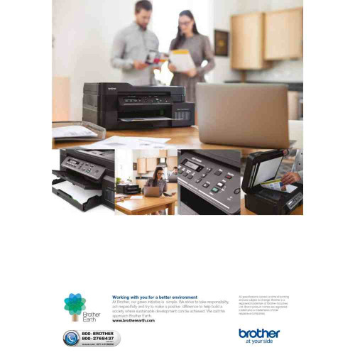 Brother DCP-T720DW 3-in-1 Color Inkjet Printer