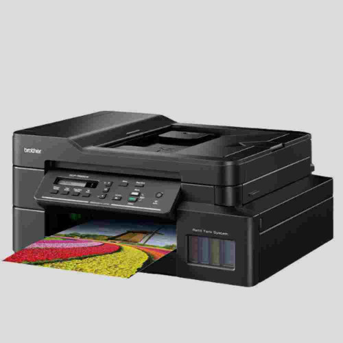 Brother DCP-T820DW All-in-One Refill Ink Tank Color Printer with Wi-Fi & Auto Duplex Printing