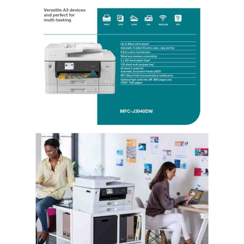 Brother MFC-J2340DW Inkjet MFC Color A3 Printer