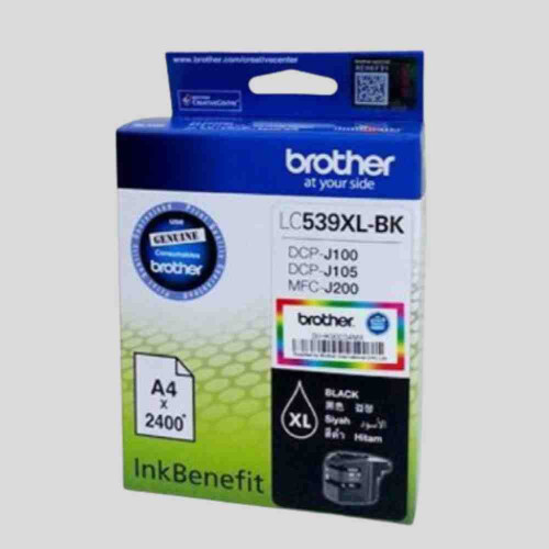 Brother Cart. LC-539BK Ink Cartridge