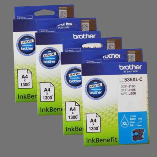 Brother Cart. LC-535XL-C Ink Cartridge