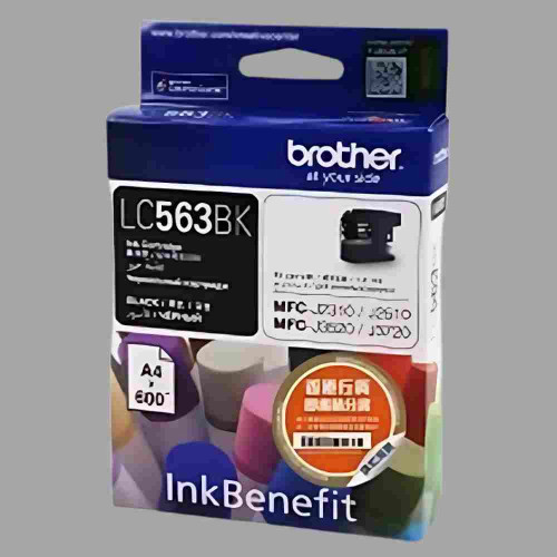 Brother Cart. LC-563BK Ink Cartridge